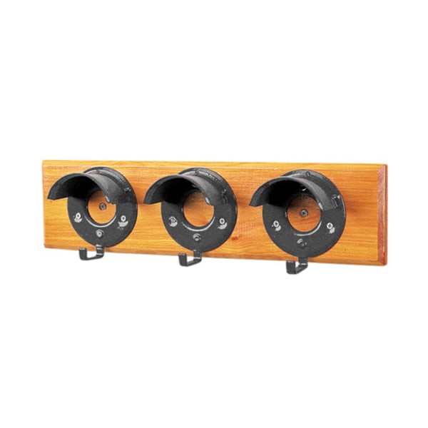 Stubbs Bridle Rack på bräda (Set om 3) One Size Svart Black One Size