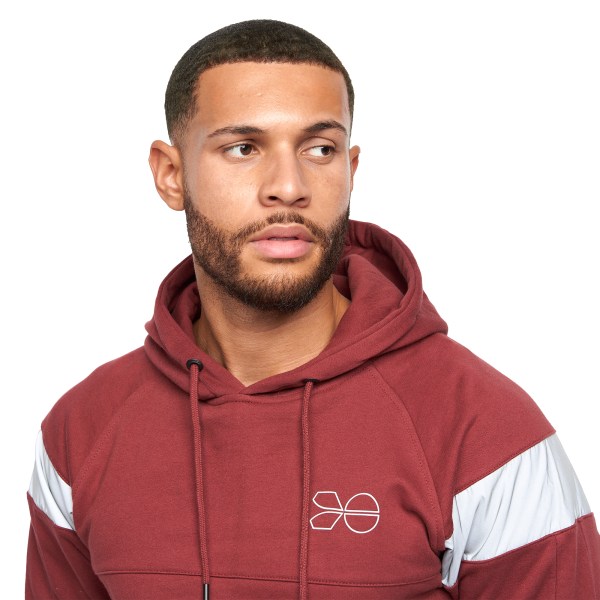 Crosshatch Herr Purbeck Hoodie S Burgundy Burgundy S