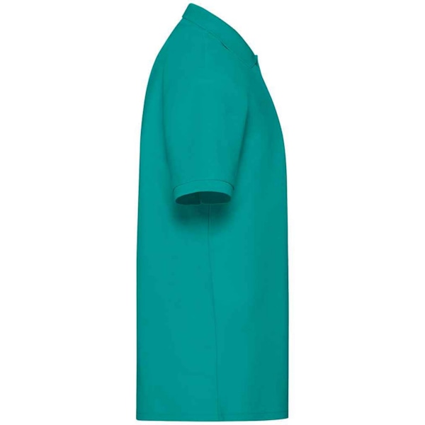 Fruit of the Loom Herr Pique Poloshirt M Smaragd Emerald M