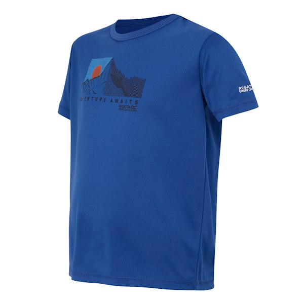 Regatta Barn/Barn Alvarado IX Adventure Awaits T-Shirt 15- Olympian Blue 15-16 Years