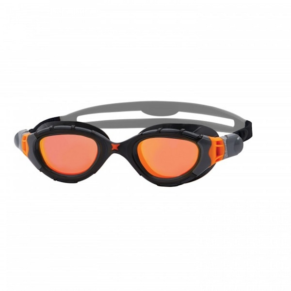 Zoggs Predator Flex 2024 simglasögon för vuxna, unisex, en storlek Titanium Grey One Size