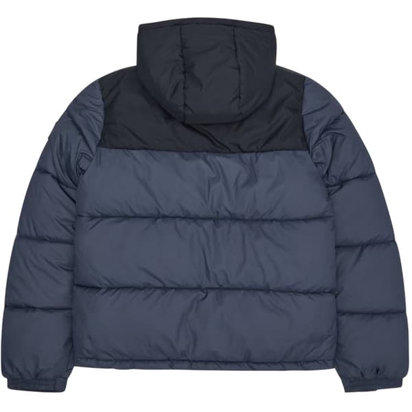 Reebok Herr Hooded Regular Pufferjacka L Kolgrå Charcoal Grey L