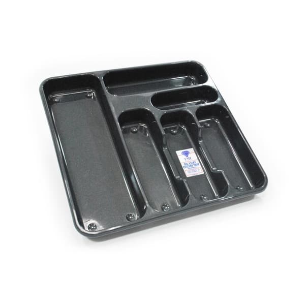 TML Stor bestickbricka En storlek Silver Silver One Size