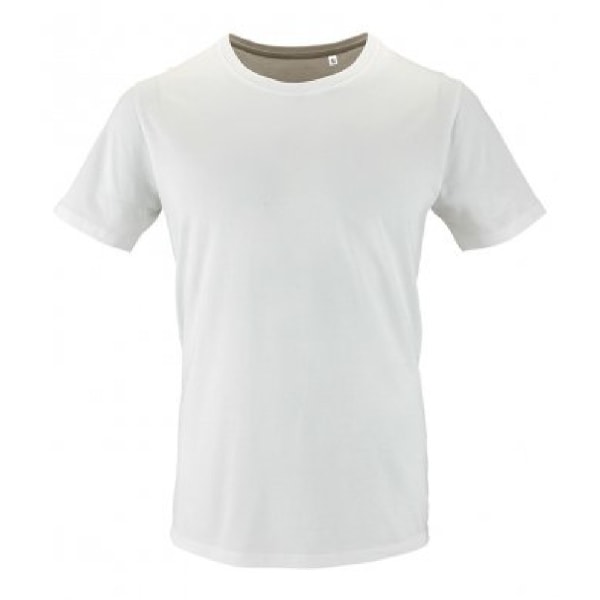 SOLS Milo Ekologisk T-shirt för män L Vit White L