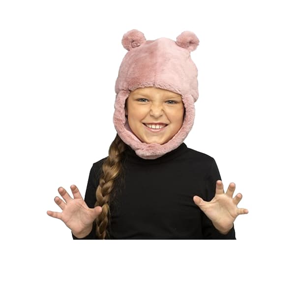 RJM Barn/Barn Öron Mössa 3-5 år Rosa Pink 3-5 years