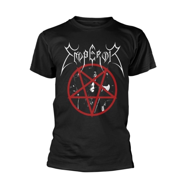 Emperor Unisex Vuxen Pentagram 2014 T-Shirt XXL Svart Black XXL