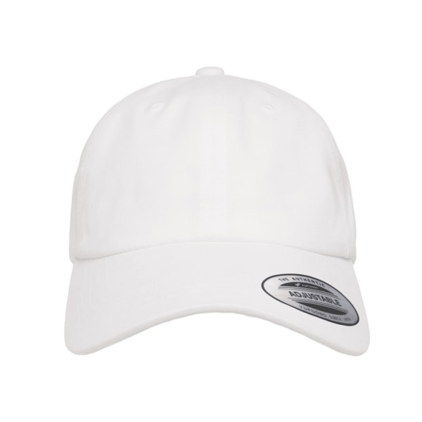 Flexfit By Yupoong Peached Cotton Twill Dad Cap One Size Vit White One Size