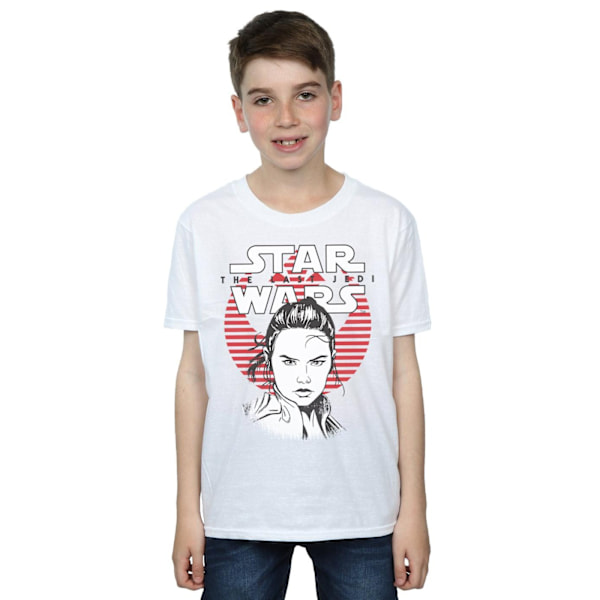 Star Wars Boys The Last Jedi Heroes T-shirt 7-8 år Vit White 7-8 Years