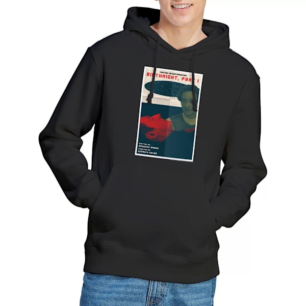 Star Trek Herr The Next Generation Säsong 6 Avsnitt 16 Hoodie M Black M