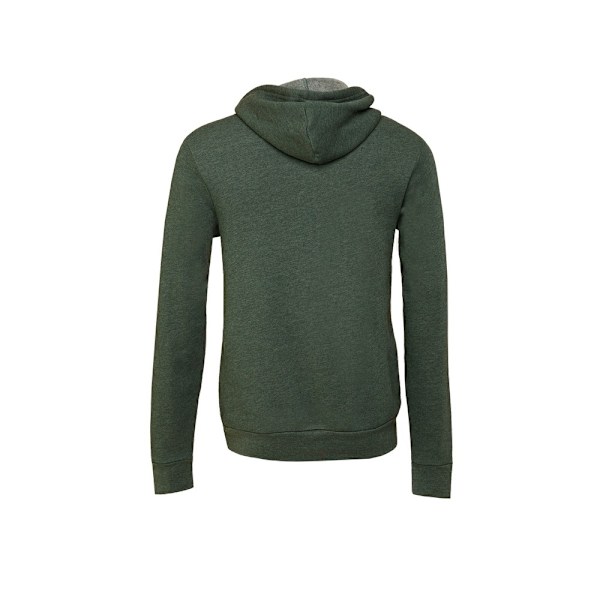 Bella + Canvas Unisex Huvtröja för Vuxna S Heather Forest G Heather Forest Green S