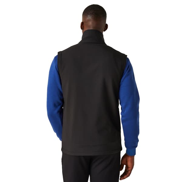 Regatta Professional Herr Softshell 2-lagers Väst S Svart Black/New Royal S
