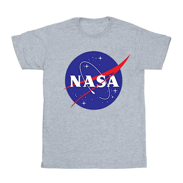 NASA Boys Insignia Logo T-Shirt 12-13 år Sports Grey Sports Grey 12-13 Years