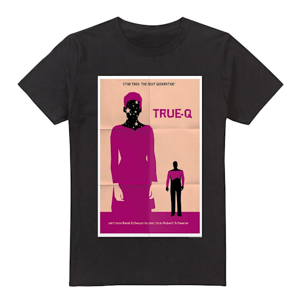 Star Trek Herr The Next Generation Säsong 6 Avsnitt 6 T-Shirt 3 Black 3XL