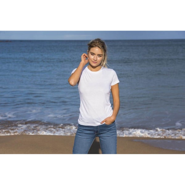 AWDis Dam/Dam Girlie Tri-Blend T-Shirt XS Solid White Solid White XS