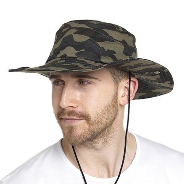 Tom Franks Herr Camo Cowboyhatt L/XL Camo Camo L/XL