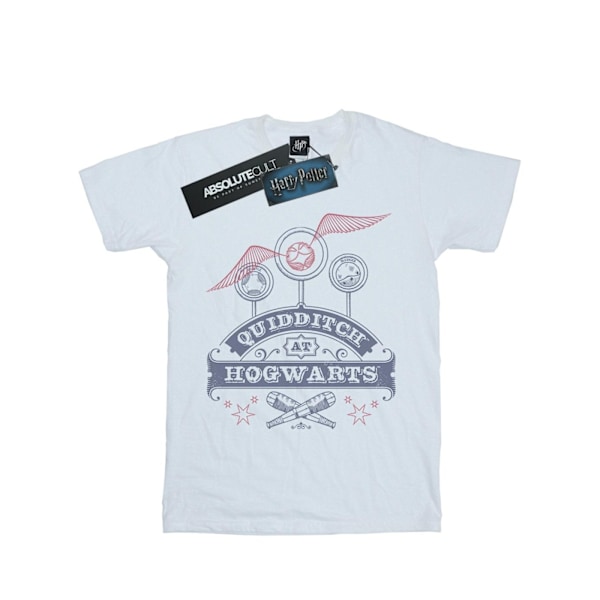 Harry Potter Quidditch på Hogwarts T-shirt XL Vit White XL