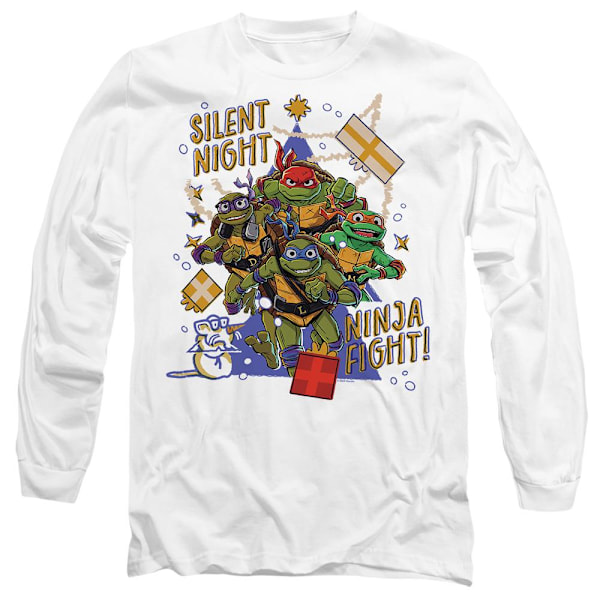 Teenage Mutant Ninja Turtles: Mutant Mayhem Unisex Vuxen Silent White L