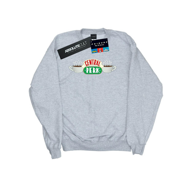 Friends Herr Central Perk Sweatshirt L Sports Grey Sports Grey L