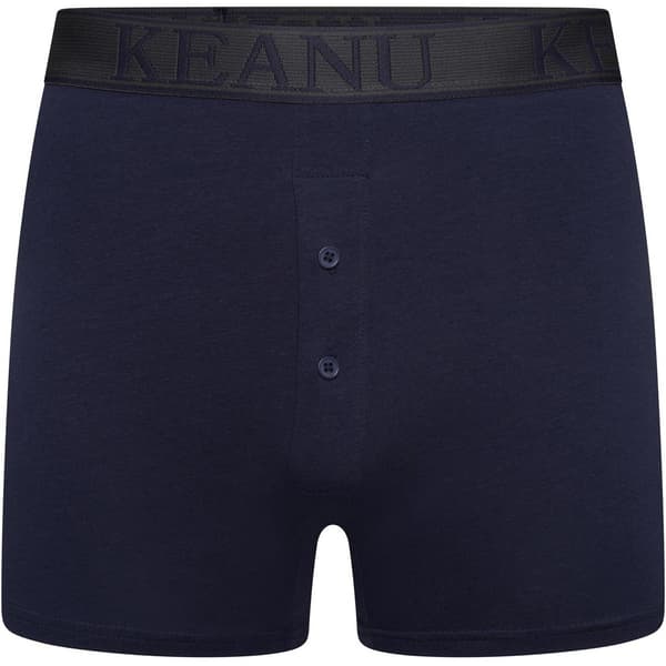 Keanu Herr Enfärgade Boxershorts (12-pack) S Blå Blue S