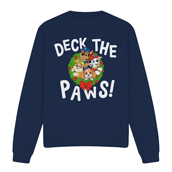 Paw Patrol Unisex Vuxen Deck The Paws Jul Tröja XL N Navy XL