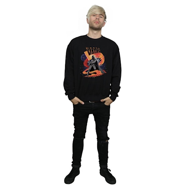 Star Wars Darth Vader Swirling Fury Sweatshirt M Svart Black M