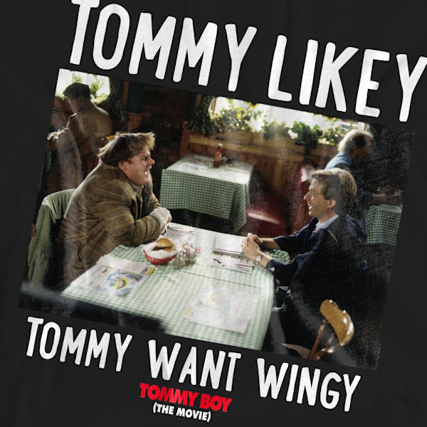 Tommy Boy Unisex Vuxen Tommy Likey T-Shirt M Svart Black M
