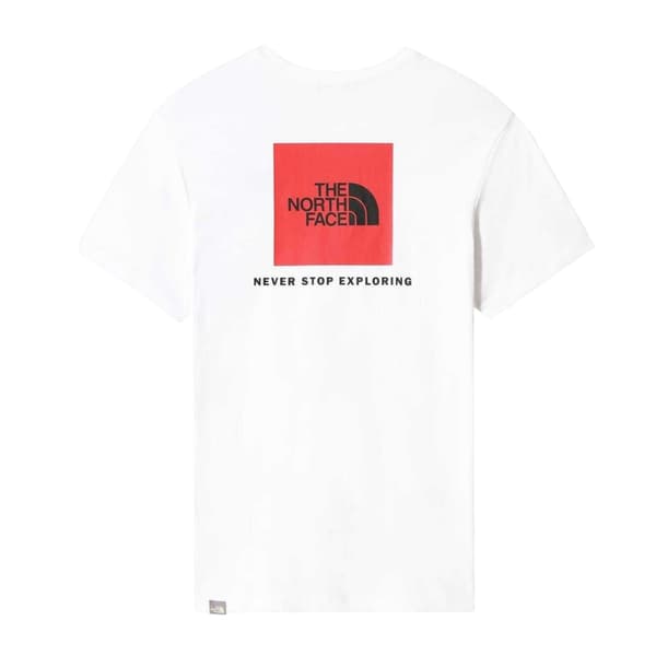 The North Face Herr Never Stop Exploring Regular T-Shirt M Vit White/Red M