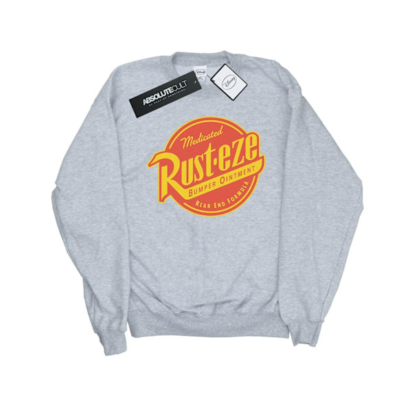 Disney Girls Cars Rust-Eze Logo Sweatshirt 5-6 år Sports Grå Sports Grey 5-6 Years