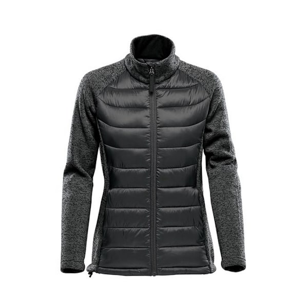 Stormtech Dam/Kvinnor Narvik Vadderad Jacka M Svart/Dolphin Heather Black/Dolphin Heather M