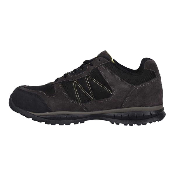 Dunlop Herr Austin Läder Stålhätta Säkerhetskängor 8.5 UK Ch Charcoal/Yellow 8.5 UK