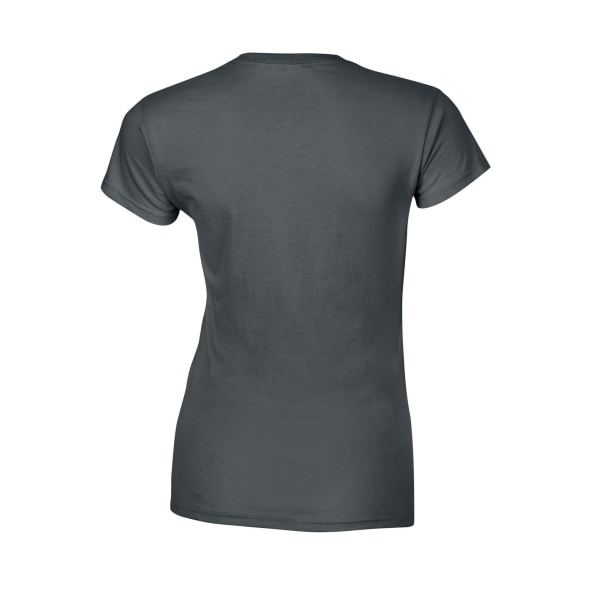 Gildan Womens/Ladies Softstyle Ringspun Bomull T-Shirt L Charco Charcoal L