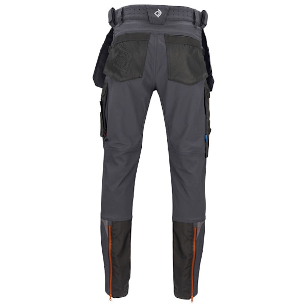 Projob herr stretchbyxor 42R grå Grey 42R