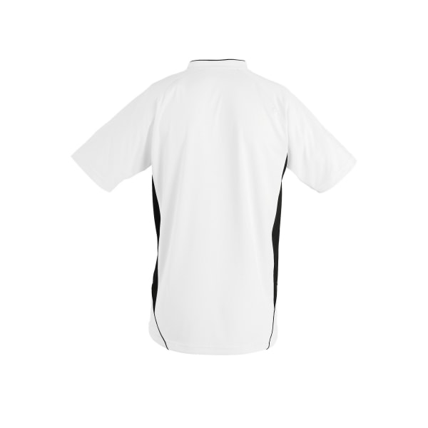 SOLS barn/barn Maracana 2 kortärmad fotboll T-shirt 10 Bright Green/White 10 Years
