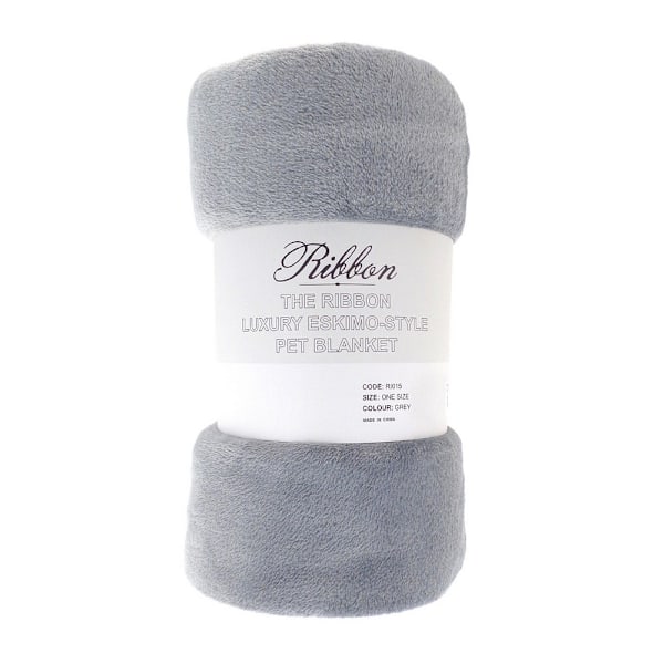 Ribbon Eskimo Style Hundfilt En Storlek Grå Grey One Size