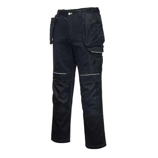 Portwest Unisex Vuxen Vadderade Arbetsbyxor 40R Svart Black 40R
