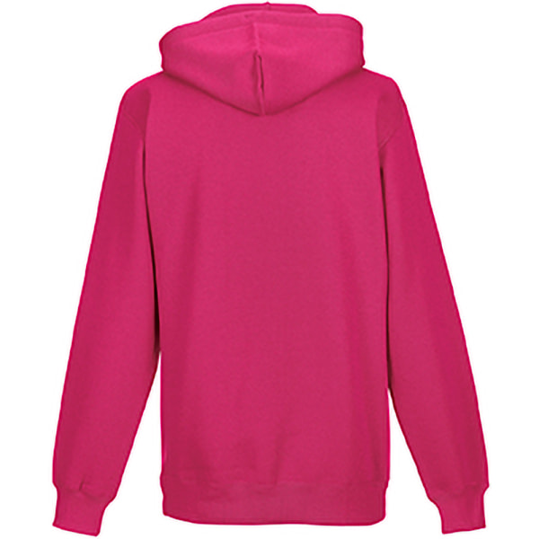 Russell Colour Herr Hoodie / Tröja XS Fuchsia Fuchsia XS