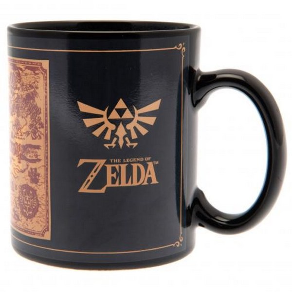 The Legend of Zelda Heat Changing Mug One Size Svart Black One Size