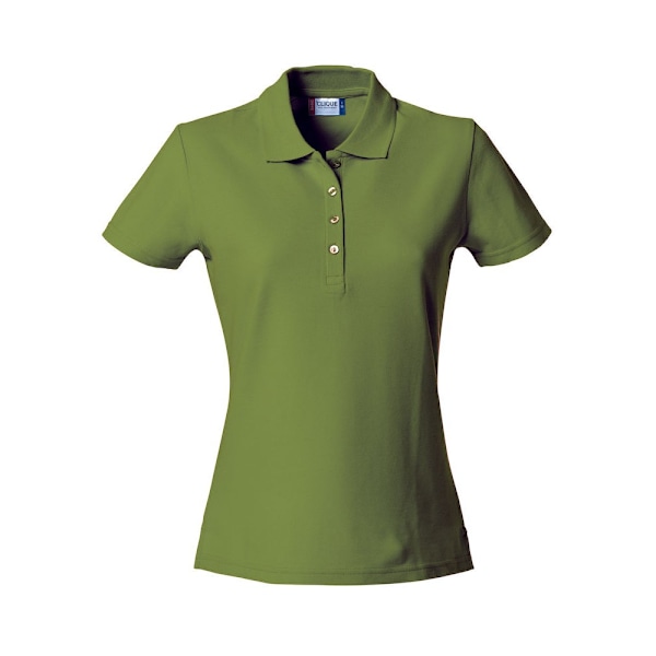 Clique Dam/Dam T-shirt Piké XS Armégrön Army Green XS