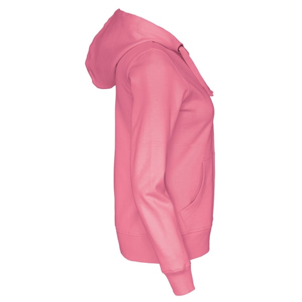 Cottover Dam/Dam Hoodie med dragkedja XL Rosa Pink XL