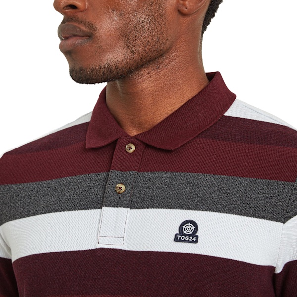 TOG24 Herr Flaxby Poloskjorta M Deep Port Deep Port M