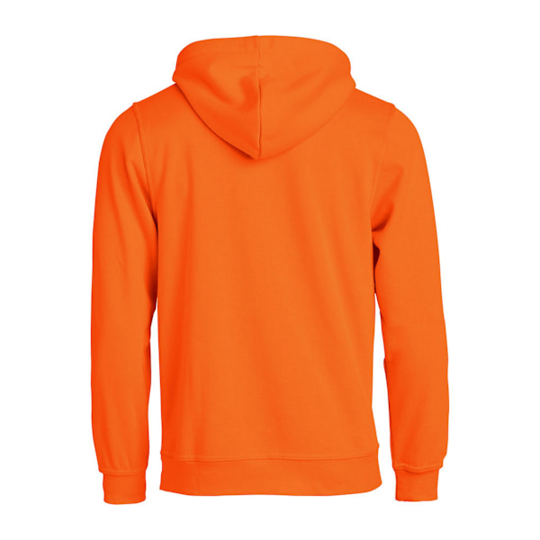 Clique Unisex Vuxen Basic Hoodie XS Synlighet Orange Visibility Orange XS
