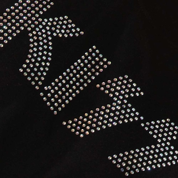 Kiss Dam/Damer Logo Prydd T-shirt M Svart Black M
