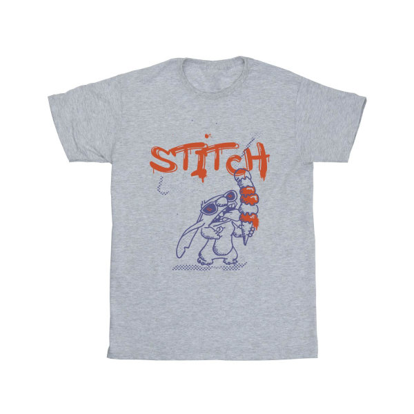 Disney Boys Lilo & Stitch Glassar T-shirt 5-6 år Sport Grå Sports Grey 5-6 Years