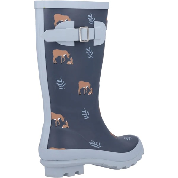 Cotswold Childrens/Kids Woodland Deer Wellington Boots 12 UK Ch Navy 12 UK Child