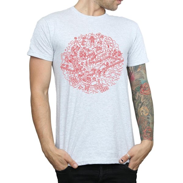 Star Wars Jul Dödsstjärnan T-shirt L Sports Grey Sports Grey L