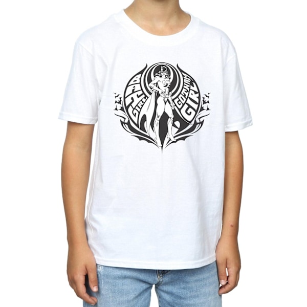 DC Comics Boys Batgirl Gotham Girl T-shirt 12-13 år Vit White 12-13 Years