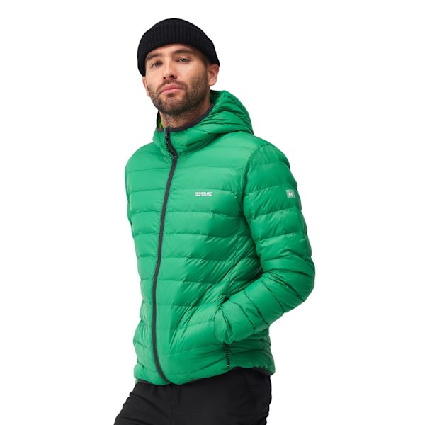 Regatta Marizion Vadderad Jacka med Huva för Män M Field Gree Field Green/Jasmine Green M