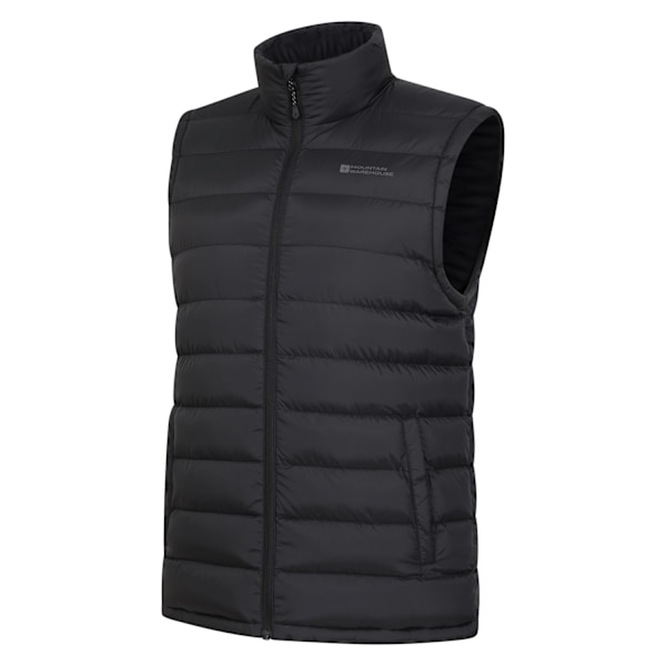 Mountain Warehouse Mens Seasons II Padded Gilet S Black Black S