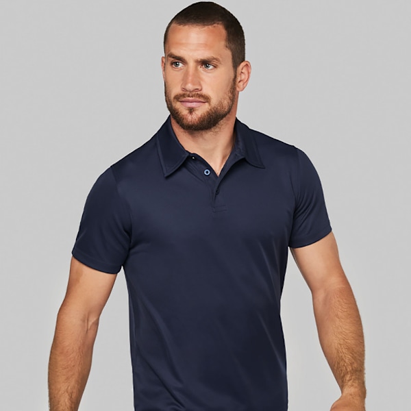 Kariban Proact Herr Kortärmad Performance Poloshirt S Marinblå Navy S