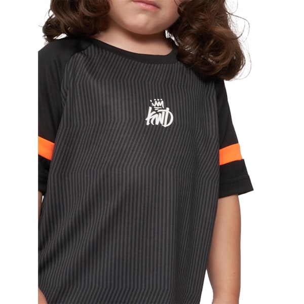 Kings Will Dream Barn/Flickor Zadar T-shirt & Shorts Set 18-24 Månader Black/Shocking Orange 18-24 Months